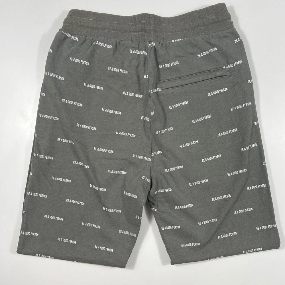 Be A Good Person BAGP Joggers Charcoal Grey Sweatpants XS Streetwear Lounge NWOT